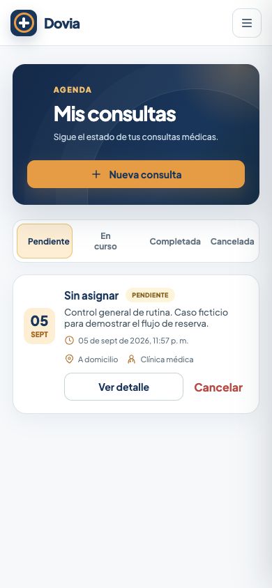 390-pixel responsive web consultation view; this is not a native mobile app capture